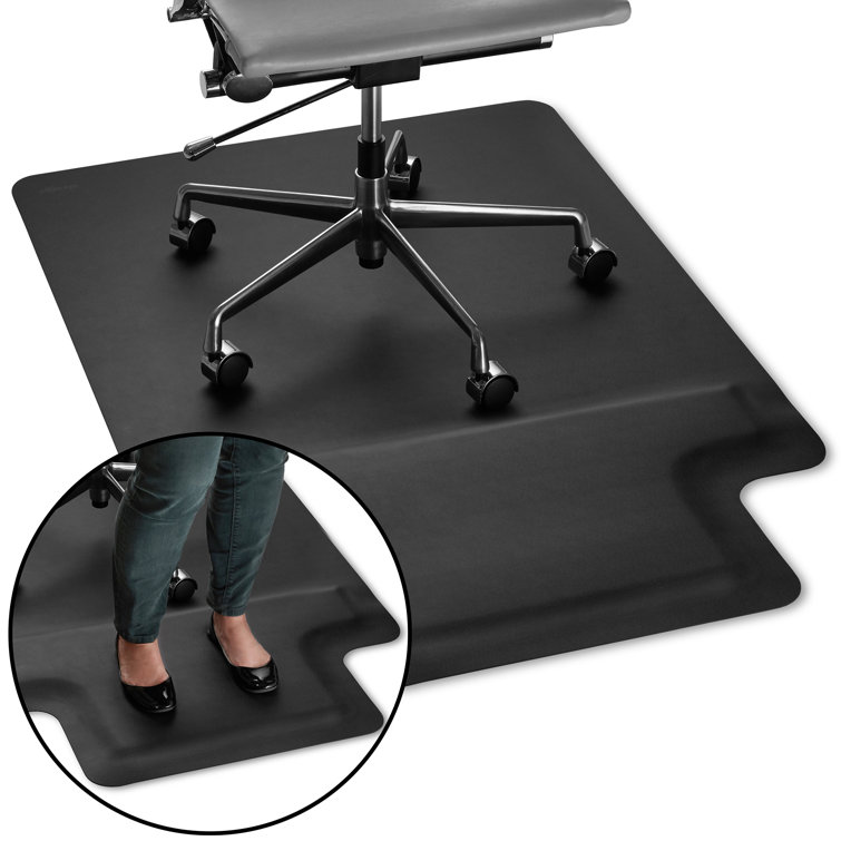 WorkOnIt Anti Fatigue Chair Mat for Hardwood Floors Wayfair